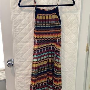 Xhilaration colorful spaghetti strap dress